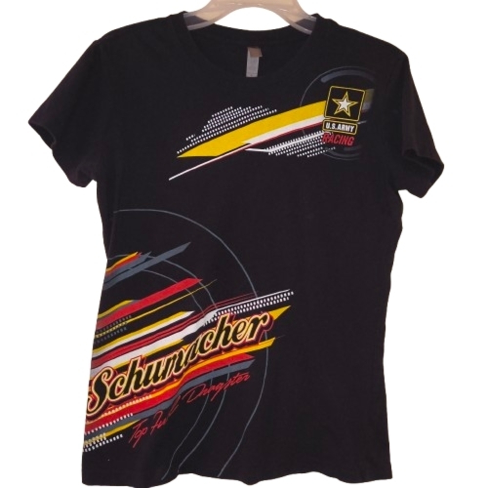 Women's NHRA Racing Black Size XL Short Sleeve Top